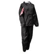 Milwaukee Leather MPL9607 Women's Black and Pink Water Resistant Rain Suit w/ Reflective Material and Hoodie