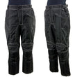 Milwaukee Leather MPM5729 Men's Black Tri-Tex Fabric Motorcycle Rider Pants w/ CE Armor Protection