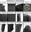 Milwaukee Leather Men's Flight 1300D Nylon Motorcycle Jacket with CE Armor and Removable Hoodie - MPM17017