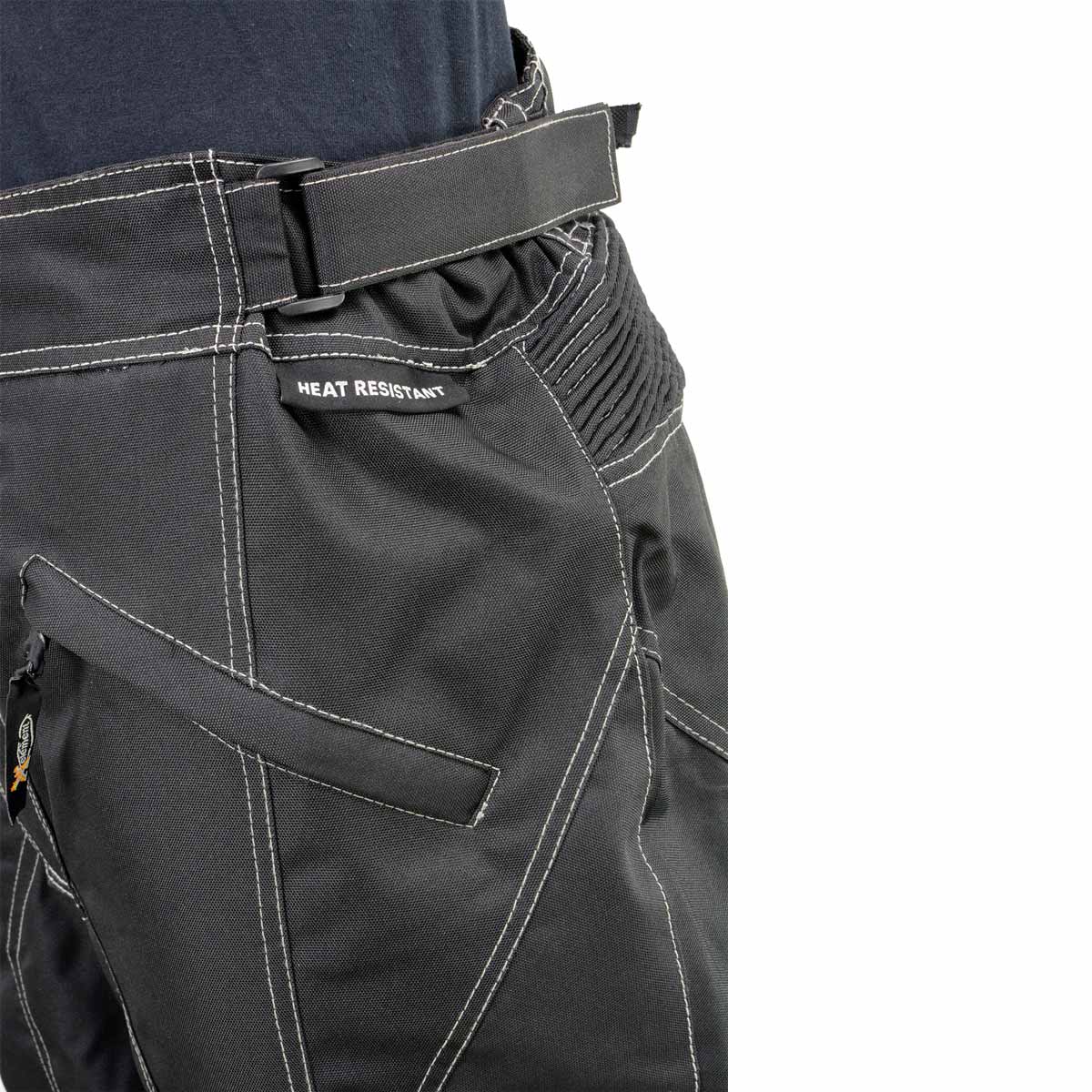 Milwaukee Leather MPM5729 Men's Black Tri-Tex Fabric Motorcycle