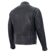 Milwaukee Leather USA MADE MLJKM5006 Men's Black Rumble Premium Leather Motorcycle Jacket