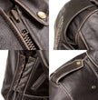Milwaukee Leather Men's Live to Ride Classic Premium Leather CE Armored Motorcycle Jacket - Side Lace - LKM1707