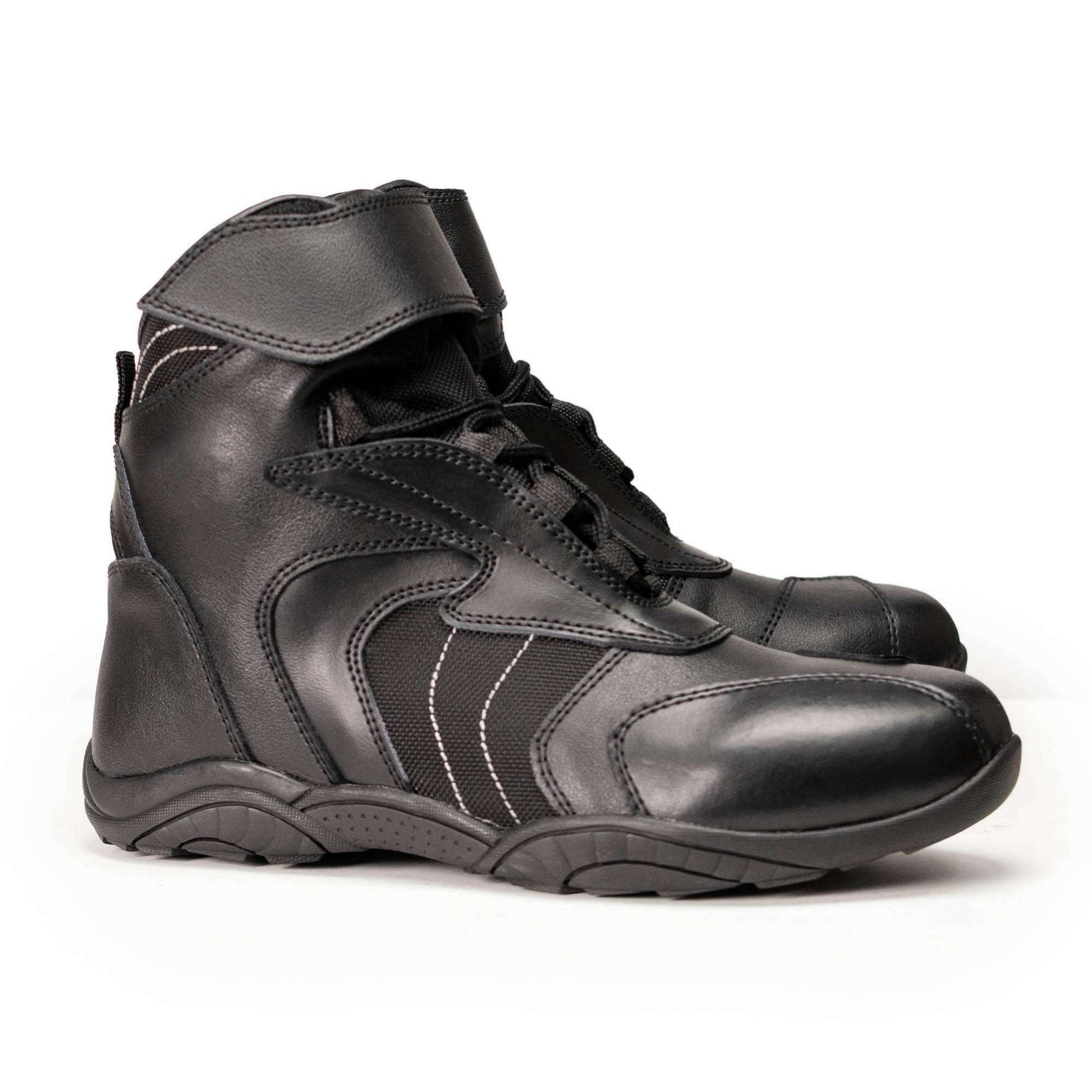 Milwaukee Motorcycle Clothing Co. Men's Black Motorcycle Boots, MBM9180