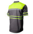 Milwaukee Motorcycle Clothing Co. Men’s Safeway Green/Grey Mechanic Rider Ready Shirt w/ Reflective Strip MDM11615
