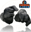 Milwaukee Leather MG7505 Men's Black Gauntlet Leather Winter Motorcycle Hand Gloves