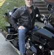 Milwaukee Leather USA MADE MLJKM5006 Men's Black Rumble Premium Leather Motorcycle Jacket