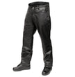 Milwaukee Motorcycle Clothing Co. Men’s Branson Black Premium Leather Biker Lined Pants –  5-Pocket  MMC50000