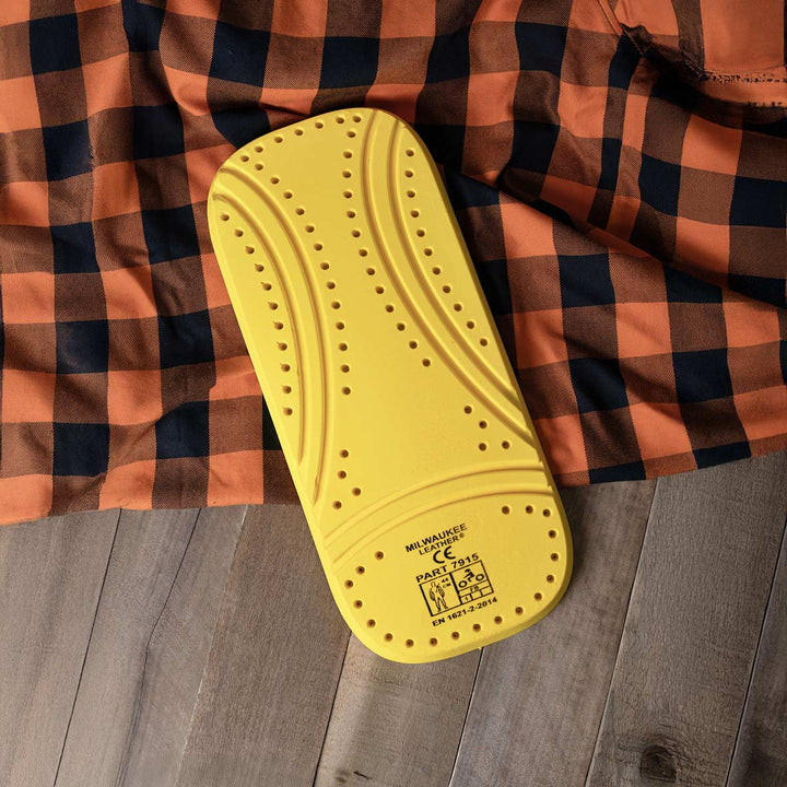 Milwaukee Leather MP7915 | 1PC CE Approved Back Armor for Motorcycle Armored Flannels or Jackets - Spine Protector