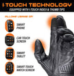 Milwaukee Motorcycle Clothing Co. Men's V-Pro Riding Gloves - MRG7301