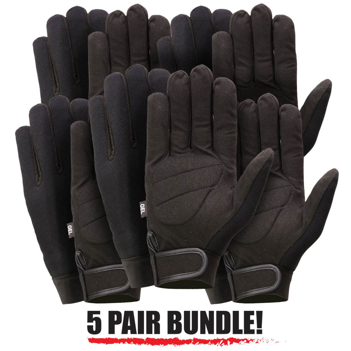 Milwaukee Leather Men’s Multipurpose Textile Work and Riding Gloves