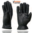 Milwaukee Leather SH865 Men's Black Thermal Lined USA Deerskin Leather Motorcycle Winter Rider Gloves