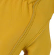M-Boss Motorcycle Apparel BOS37550 Men's Yellow Full Grain Deerskin Gloves