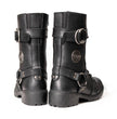 Milwaukee Leather Women’s Waterproof Leather Ring Strap Lace-To-Toe Riding Boots – Zipper Lock Design - MBL9391