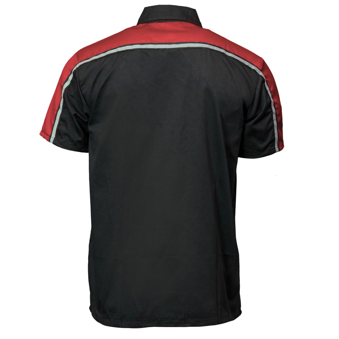 Milwaukee Motorcycle Clothing Co. Men's Red Mechanic Shirt, MDM11606