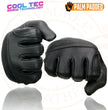Milwaukee Leather MG7736 Women's Black Leather Gel Palm Motorcycle Gloves w/ Flex Knuckles and Cool-Tec Treatement