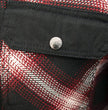 Milwaukee Leather Men’s Grim Stone Heavy Duty Plaid Mechanic Flannel Shirt Jacket - Warmed Lined - MPM1637