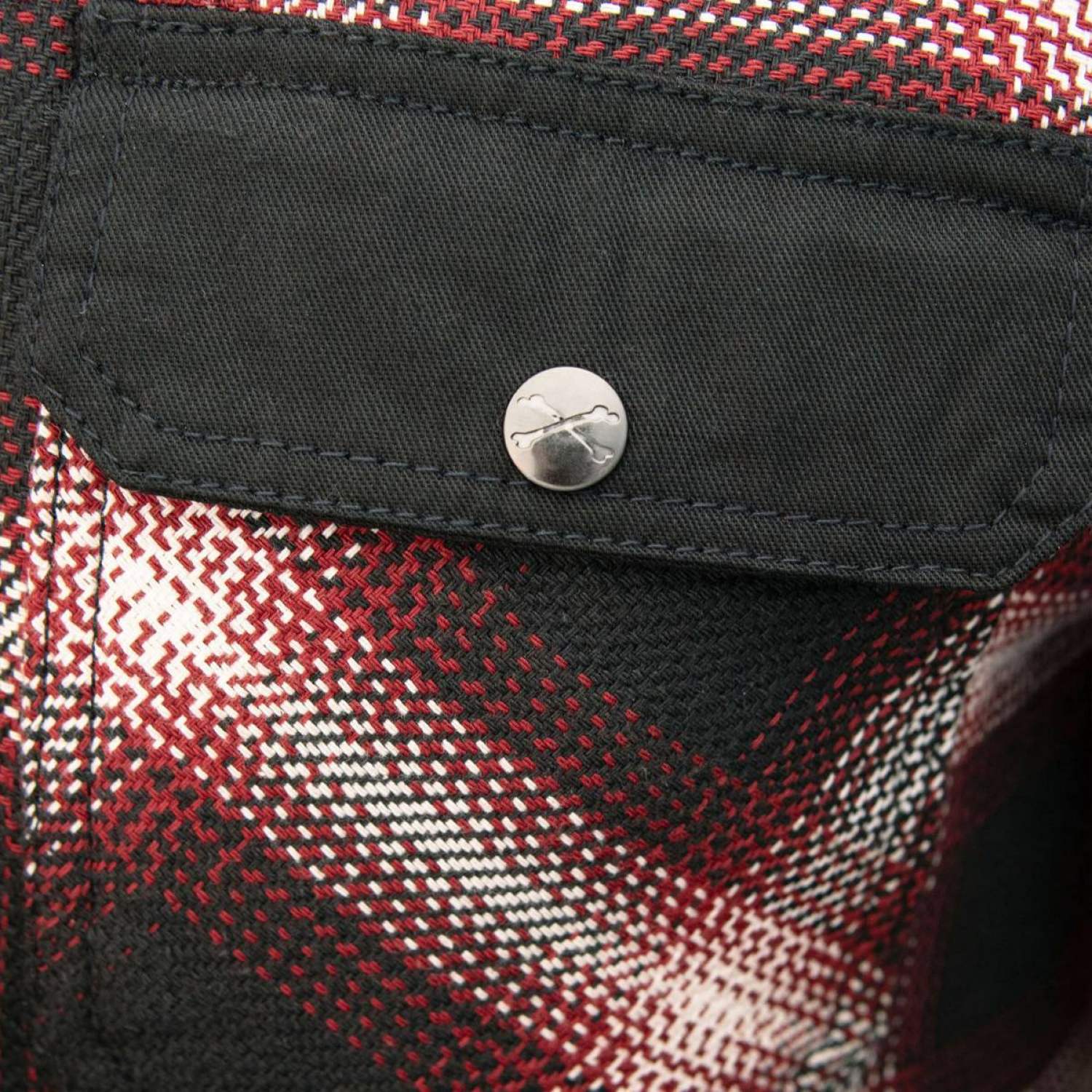 Milwaukee Leather Men’s Grim Stone Heavy Duty Plaid Mechanic Flannel Shirt Jacket - Warmed Lined - MPM1637