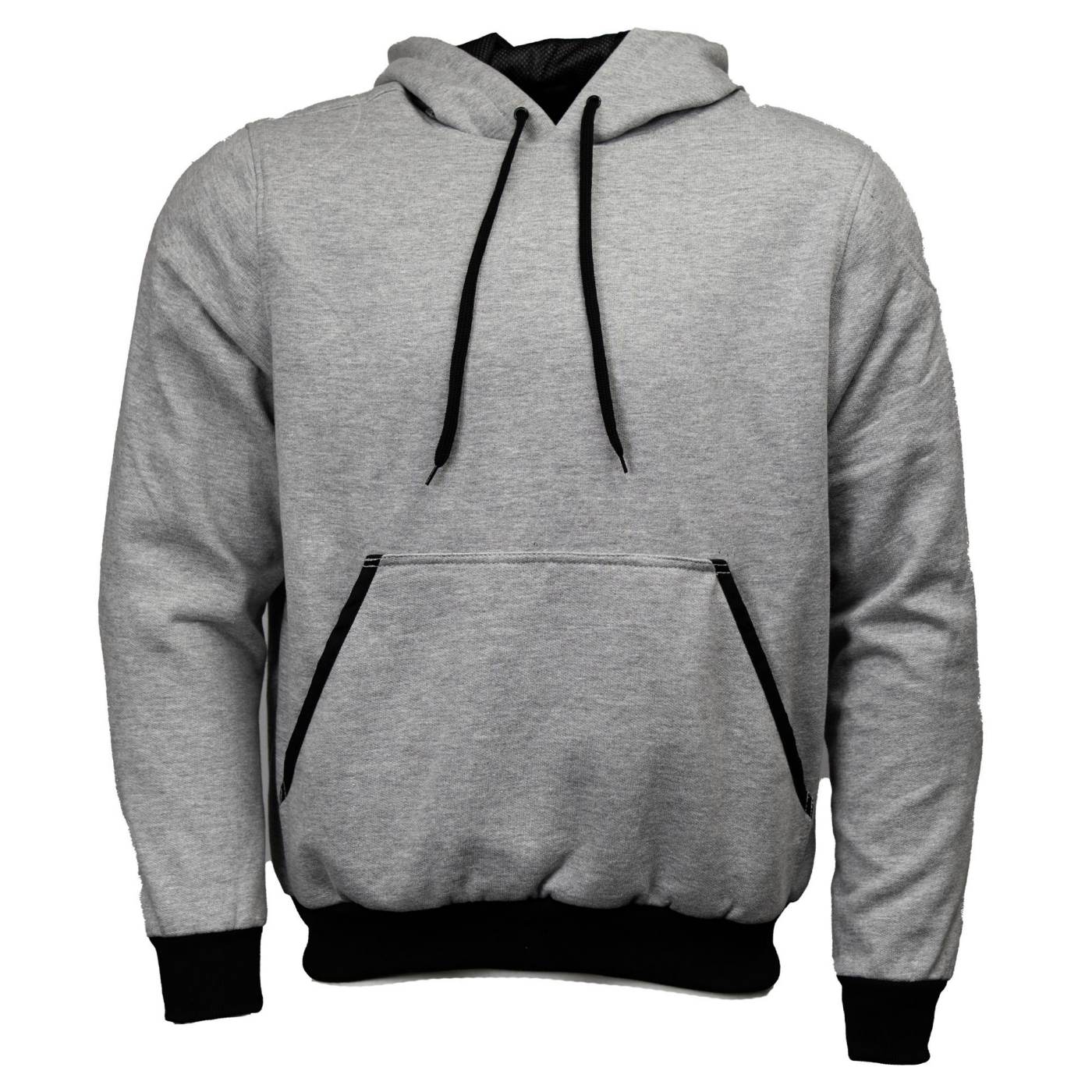 Milwaukee Leather Men's Streetguard Riding Hoodie - Aramid Reinforced with CE Shoulder and Elbow Armor