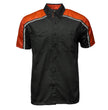 Milwaukee Motorcycle Clothing Co. Men's Orange Mechanic Shirt, MDM11603