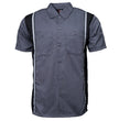 MMCC Men's Driftline Gray Cotton Mechanic Shirt - MDM11612