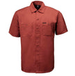 MMCC Men's Orange Super Duty Classic Mechanic Button Up Shirt - 2 Chest Pockets - Microfiber Panel - MDM11627