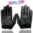 Milwaukee Leather MG7797 Women's Black Leather Motorcycle Rider Unlined Gloves w/ Cool-Tec Leather Treatement