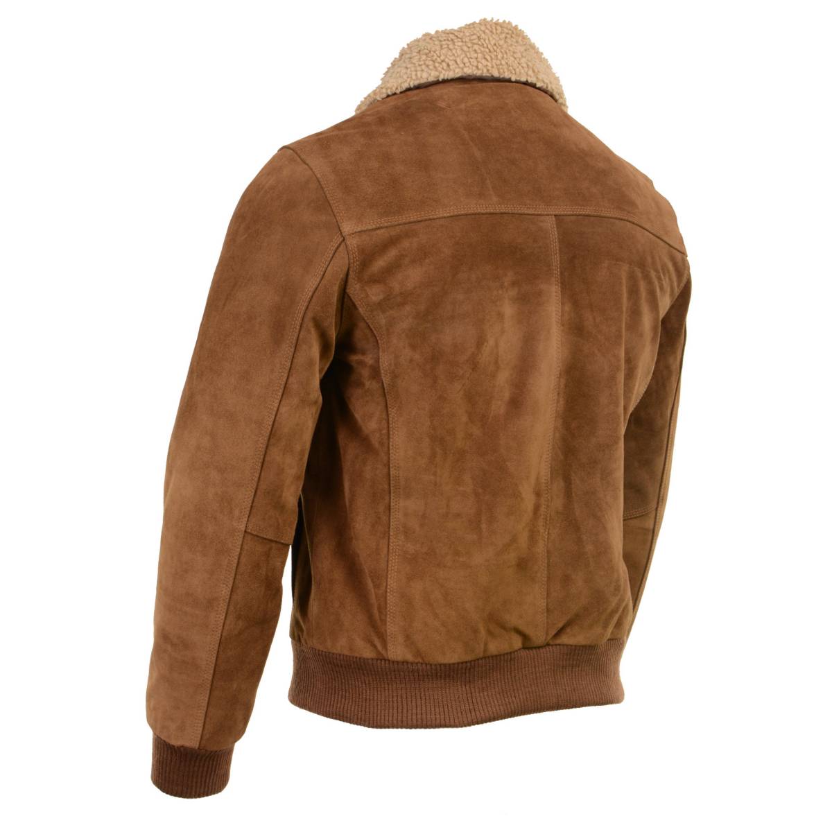 Milwaukee Leather Vintage SFM1818 Men's Classic Beige Suede