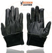 Milwaukee Leather SH864 Men's Gauntlet USA Deerskin Leather Unlined Motorcycle Winter Gloves