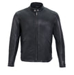 Milwaukee Leather USA MADE MLJKM5006 Men's Black Rumble Premium Leather Motorcycle Jacket