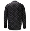 MMCC Men's 'Outlaw' Reversible Flannel Shirt - 100% Cotton Snap Front Plaid w/ Chest and Hand Pockets - MNG11800
