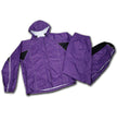 Milwaukee Leather MPL9607 Women's Purple Water Resistant Rain Suit w/ Reflective Material and Hoodie