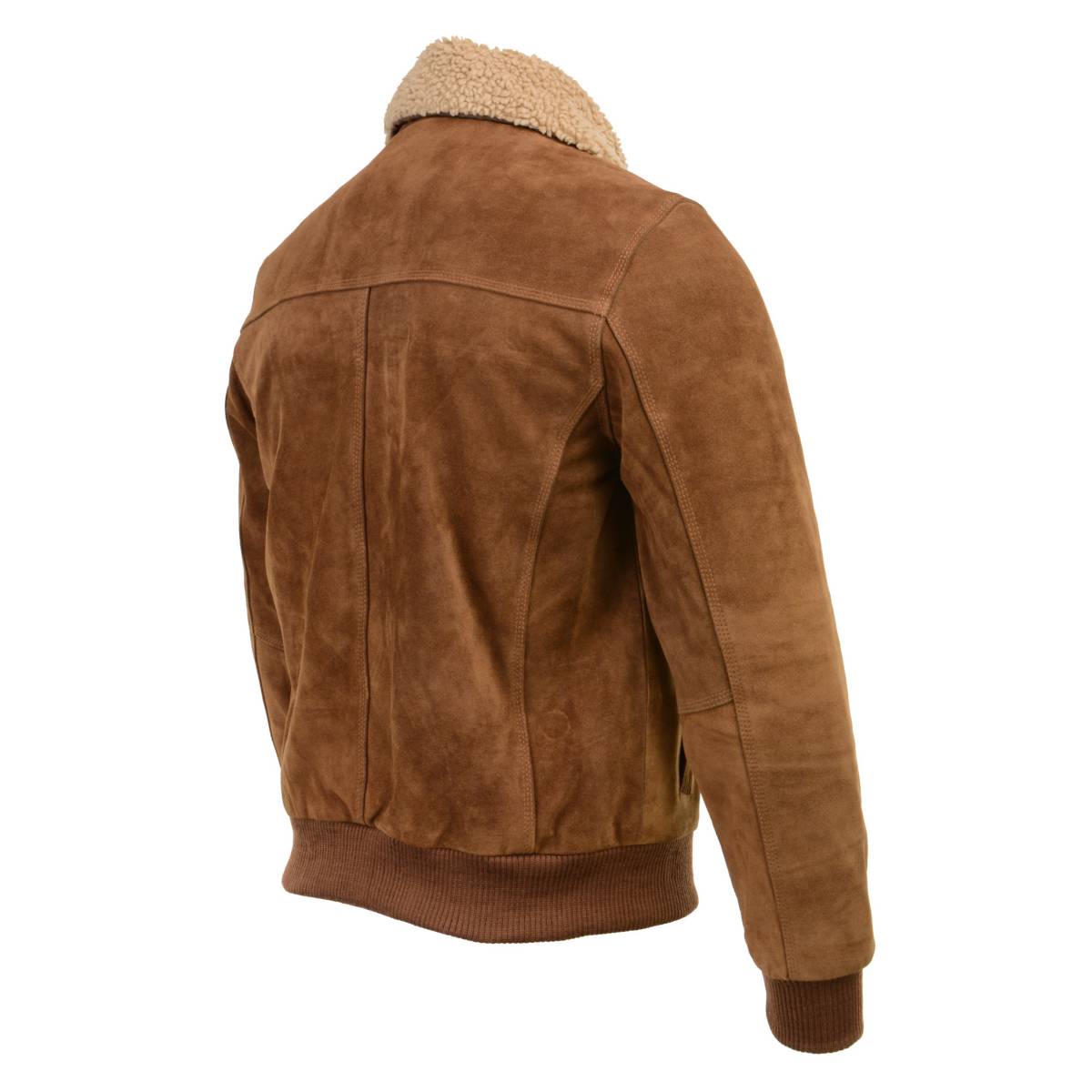 Milwaukee Leather Vintage SFM1818 Men's Classic Beige Suede