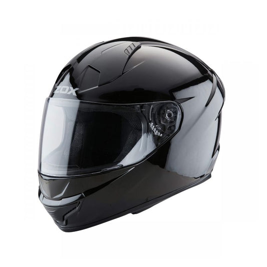 ZOX ST-11118 ‘Thunder 2’ Glossy Black Full-Face Motorcycle Helmet