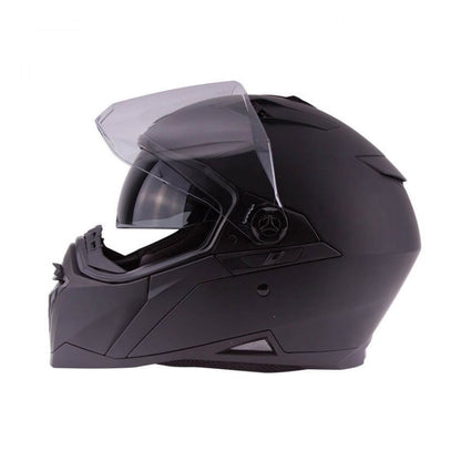 ZOX ST-11146 ‘Z-DS10’ Matte Black Full Face Dual Sport Motorcycle Helmet