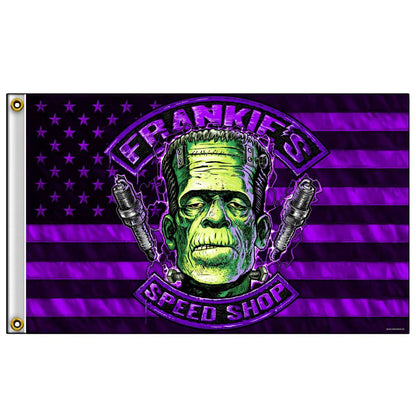 Hot Leathers FGA1080 Frankie's Speed Shop Flag