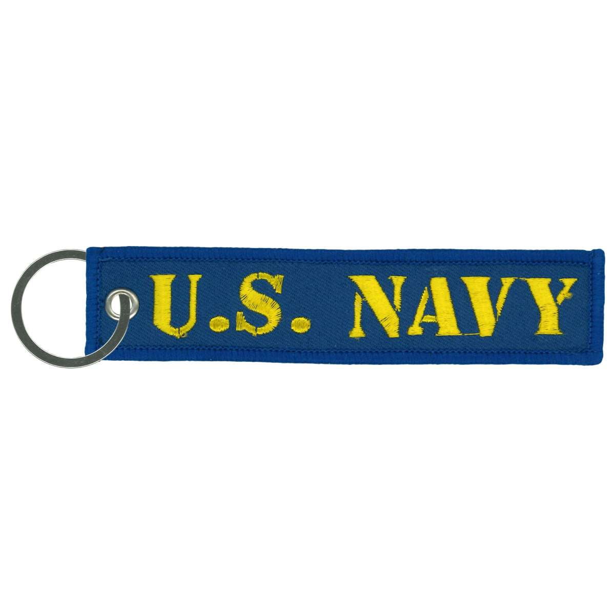 Hot Leathers U.S. Navy Veteran Key Chain Fob KCH8007