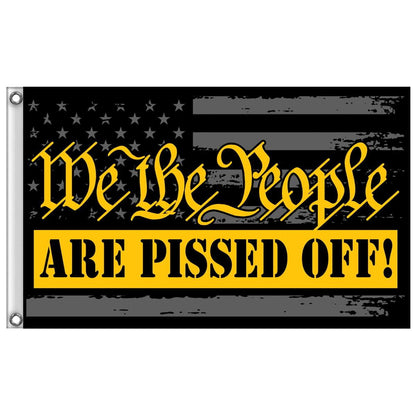 Hot Leathers We the People Flag FGA1087