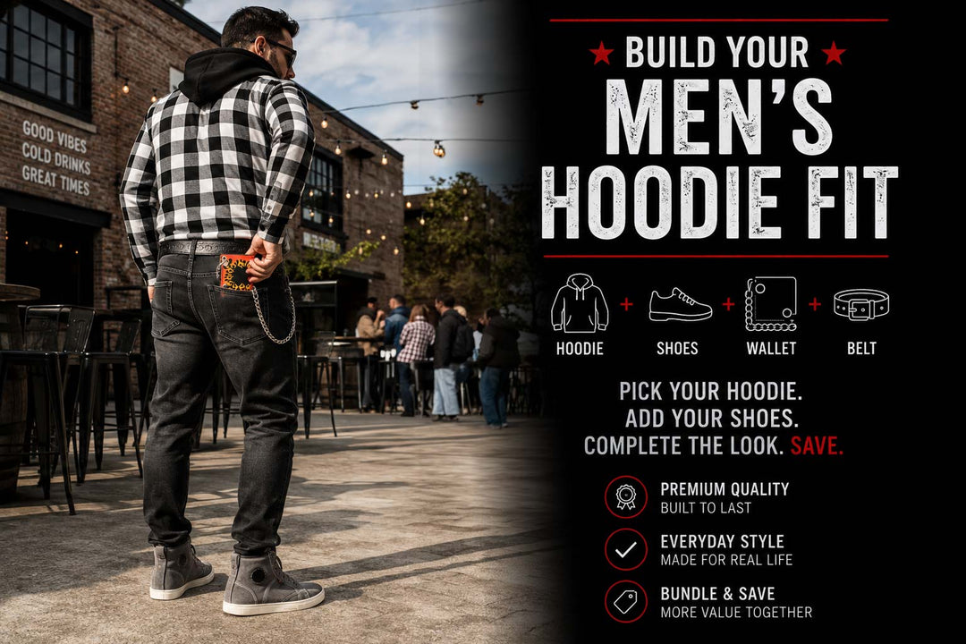 BUILD YOUR MEN'S HOODIE FIT