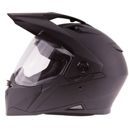 ZOX ST-11146 ‘Z-DS10’ Matte Black Full Face Dual Sport Motorcycle Helmet