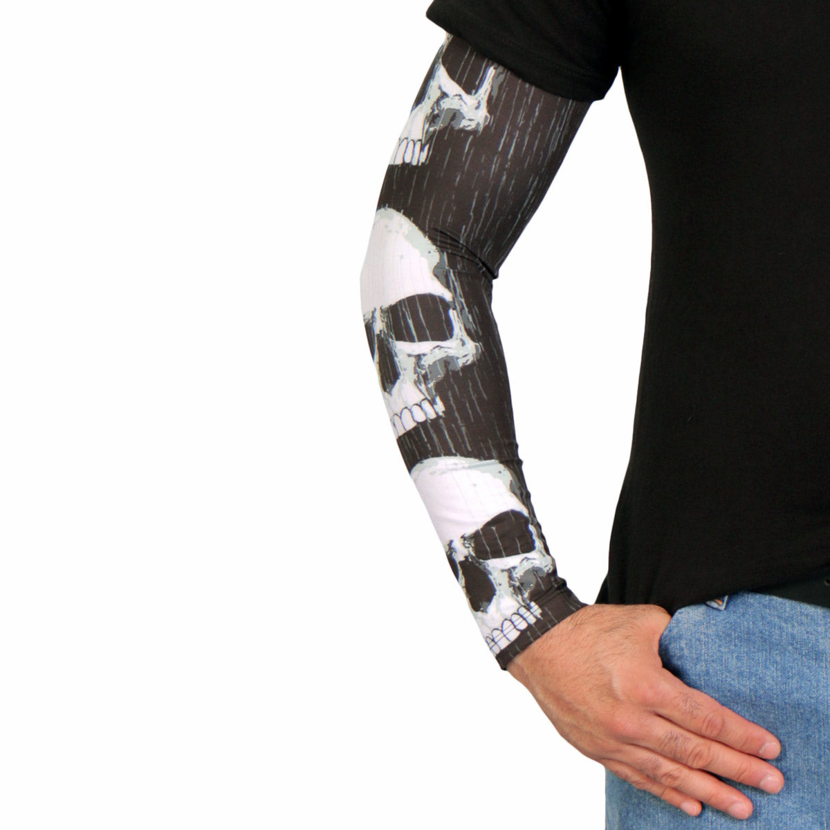 Hot Leathers ARM1001 2nd Amendment Skull Arm Sleeve