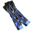 Hot Leathers ARM1005 Flames Blue Arm Sleeve
