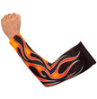 Hot Leathers ARM1007 Flames Orange Arm Sleeve