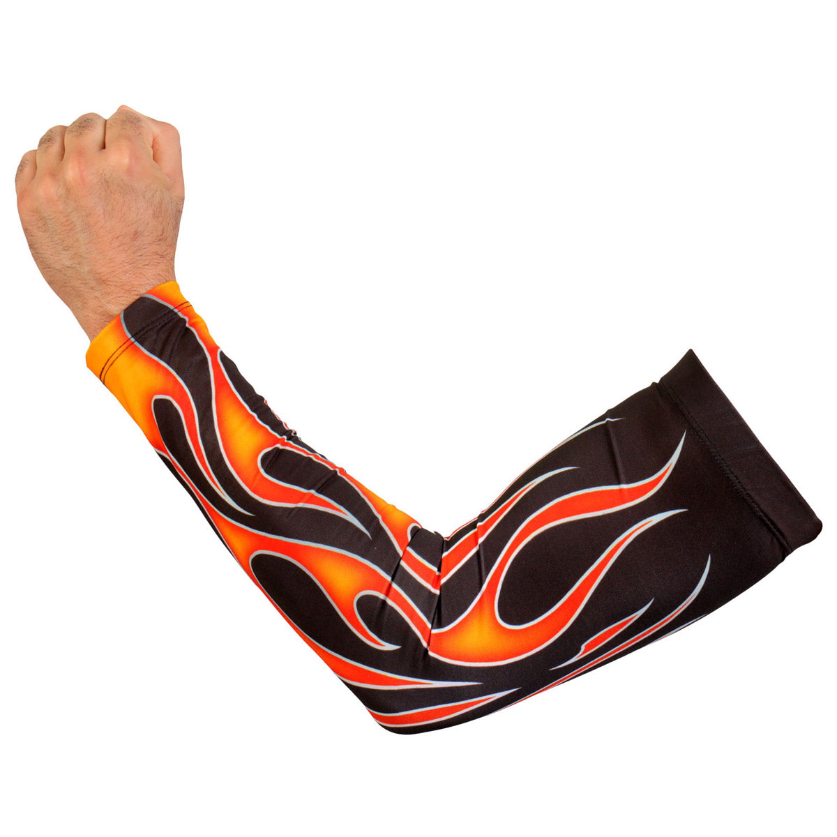 Hot Leathers ARM1007 Flames Orange Arm Sleeve