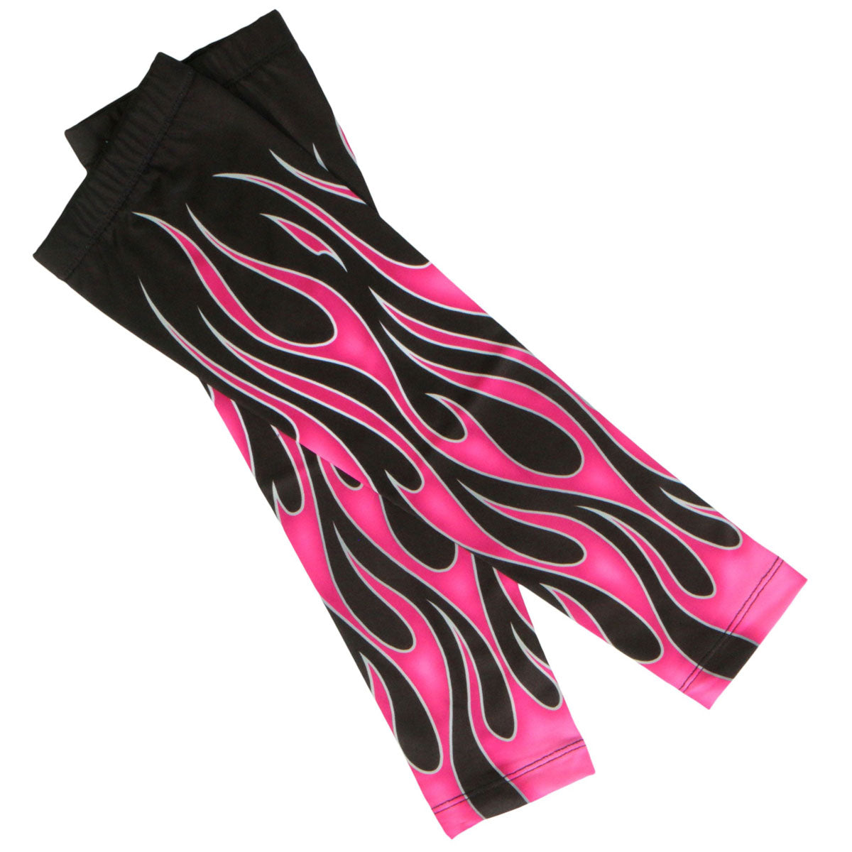 Hot Leathers ARM1008 Flames Pink Arm Sleeve