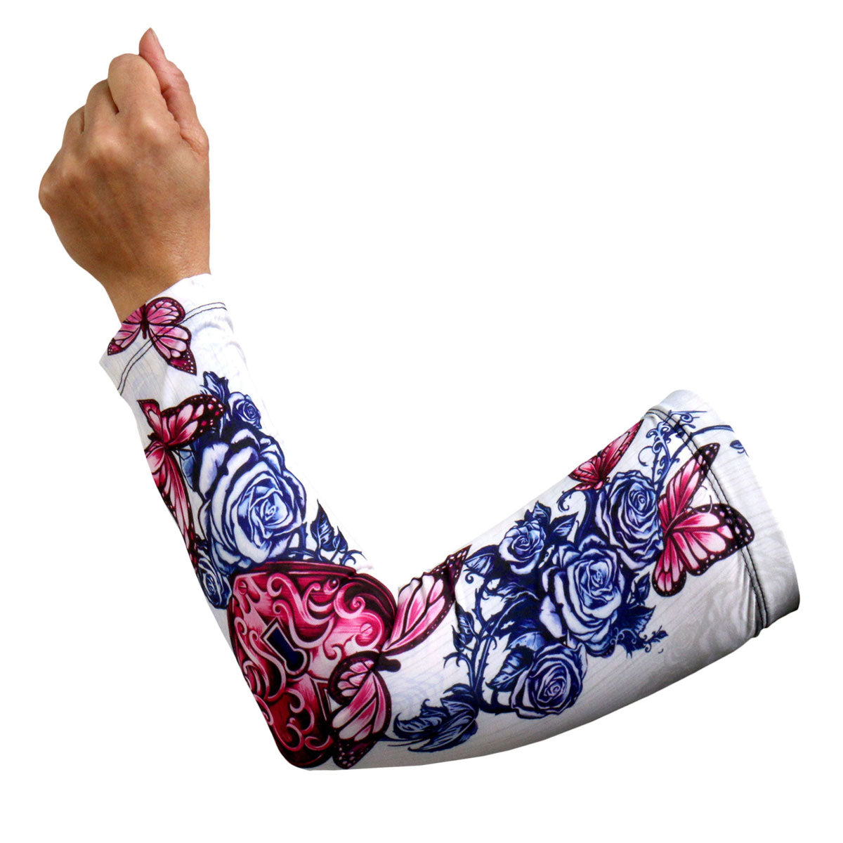 Hot Leathers ARM1009 Heart Lock Arm Sleeve