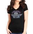 Hot Leathers AZL1406 Women's 2023 Arizona Bike Week Sugar Skull T-Shirt