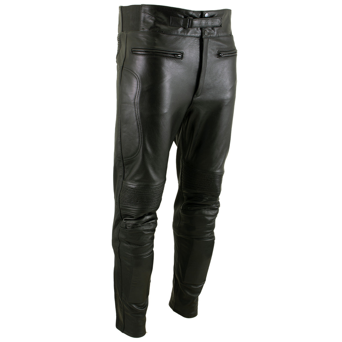 Milwaukee Leather LKM5713 Men's Premium Black Cowhide Leather