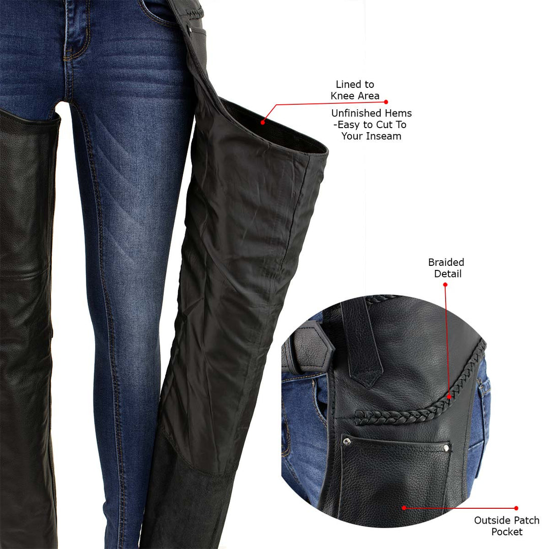 Milwaukee Leather LKM5725 Women&