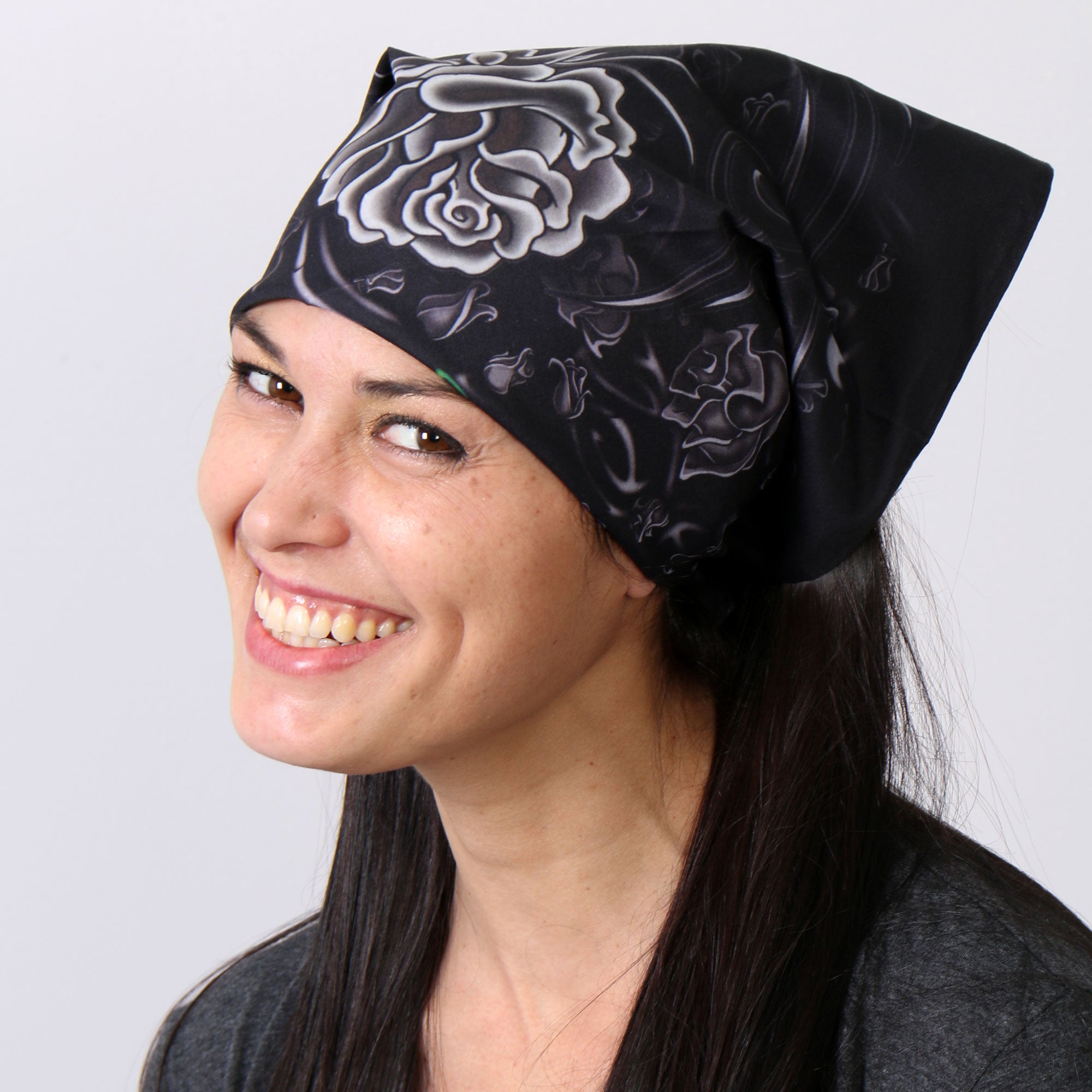 Hot Leather BAB1001 Tribal Rose Bandana – Milwaukee Motorcycle