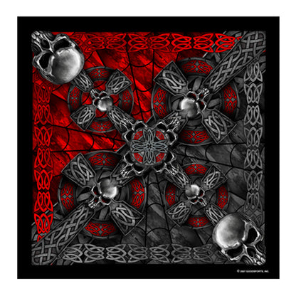 Hot Leathers BAB1010 Celtic Cross Bandana